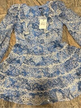 Bardot Junior Odette Blue Mini Dress Girls Size 14
Reg price 139.99$